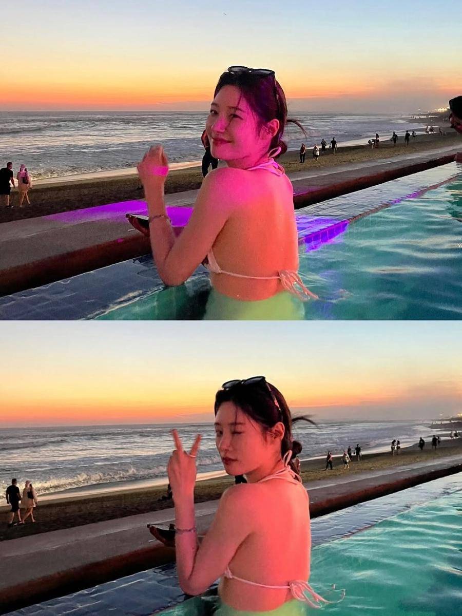 potret liburan Jung Chae Yeon di Bali (instagram.com/j_chaeyeoni)