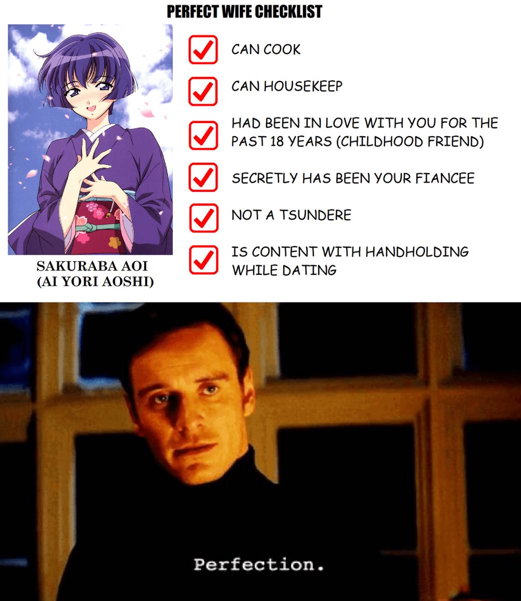 meme karakter anime rambut ungu