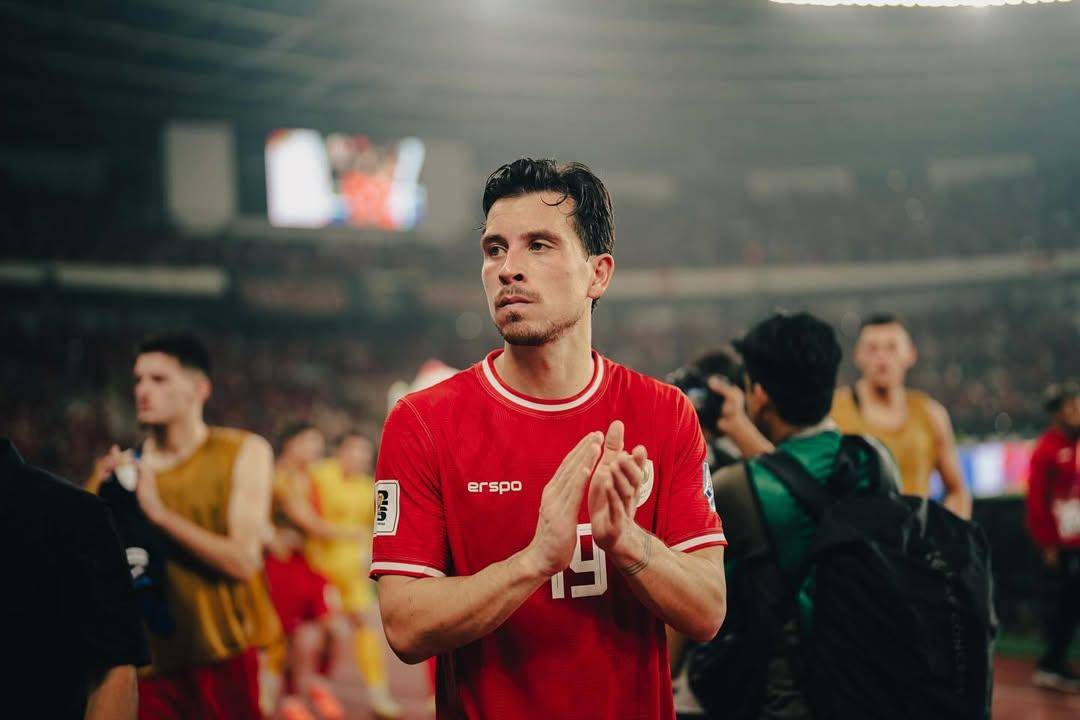 Thom Haye bersama Timnas Indonesia (instagram.com/thomhaye)