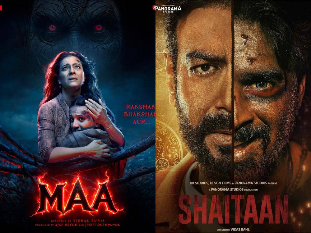 Maa dan Shaitaan (dok. Devgn Films/ Maa | dok. Devgn Films/Shaitaan)