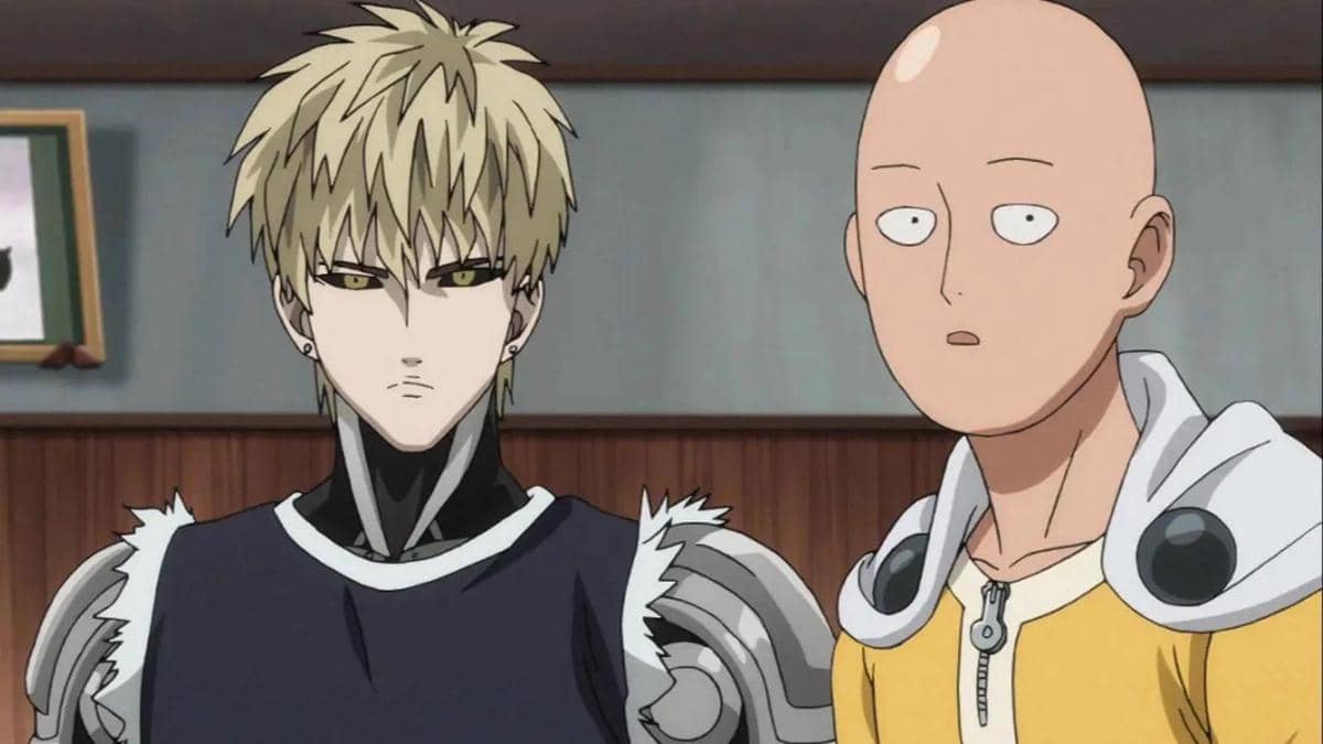 Saitama dan Genos (dok. Madhouse/One Punch Man)