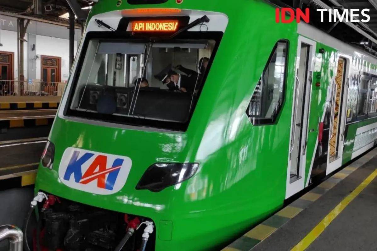 Kereta ke Bandara Yogya International Airport (YIA). (IDN Times/Uni Lubis)