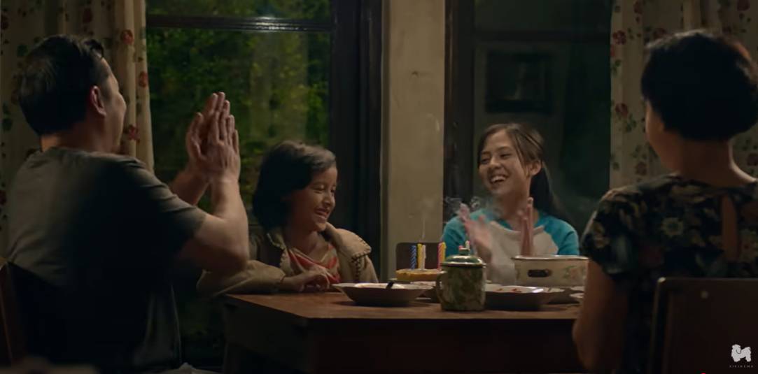 Cuplikan film Keluarga Cemara