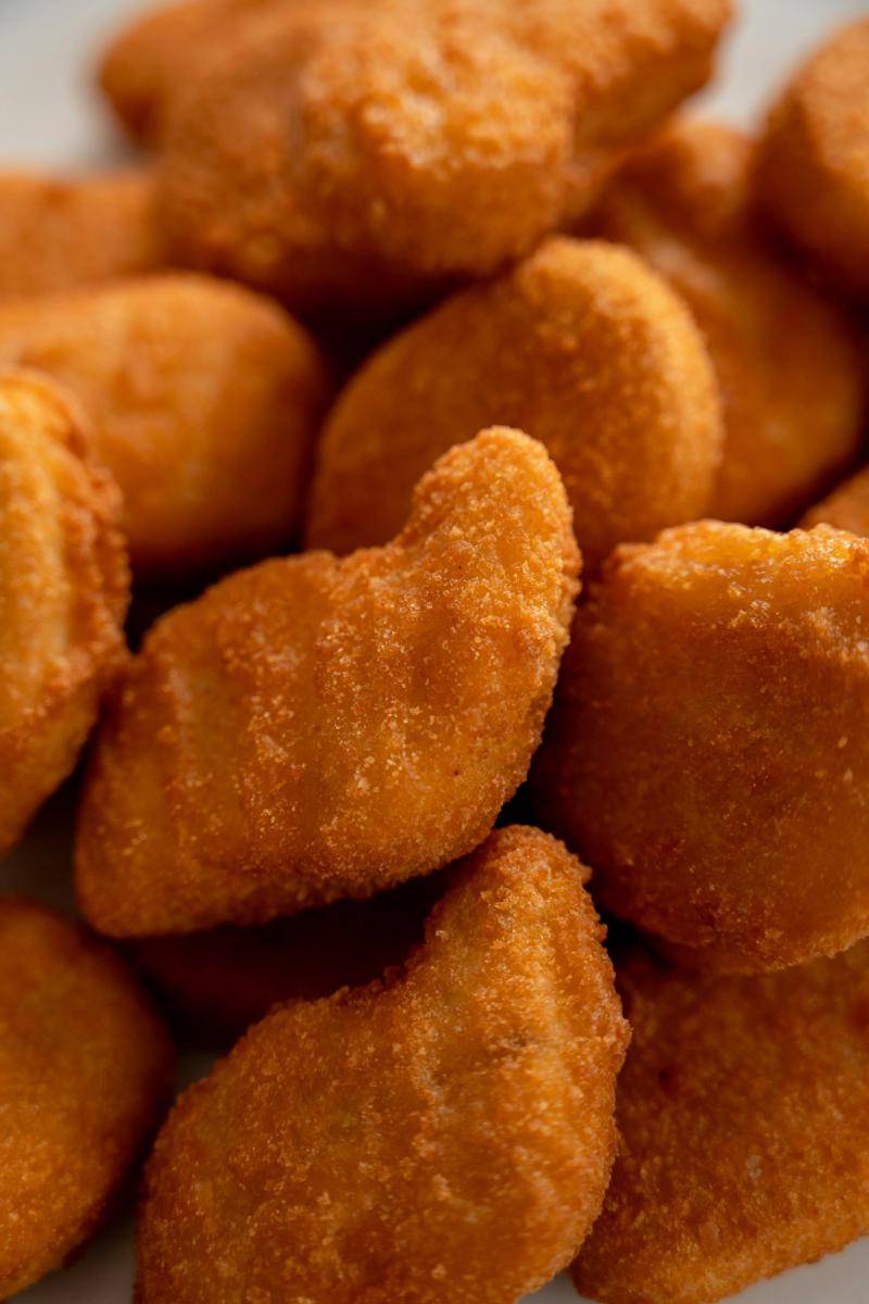 ilustrasi nugget ayam sayur 