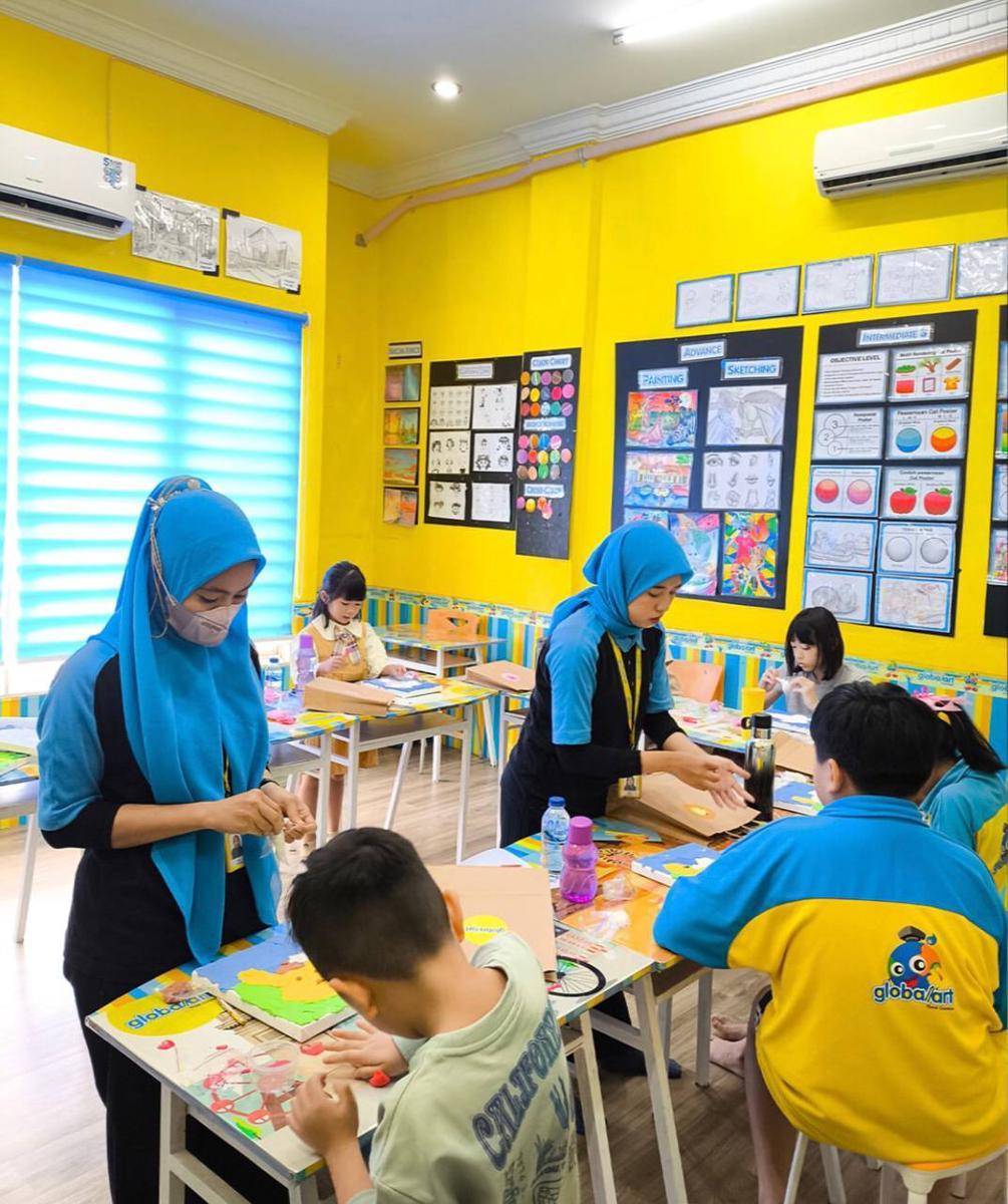 Biaya Global Art, Les Seni Lukis dan Kerajinan untuk Anak di Jogja