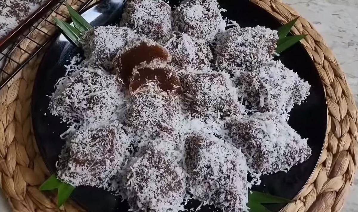 ilustrasi kue ongol-ongol tepung tapioka (YouTube.com/atha naufal)