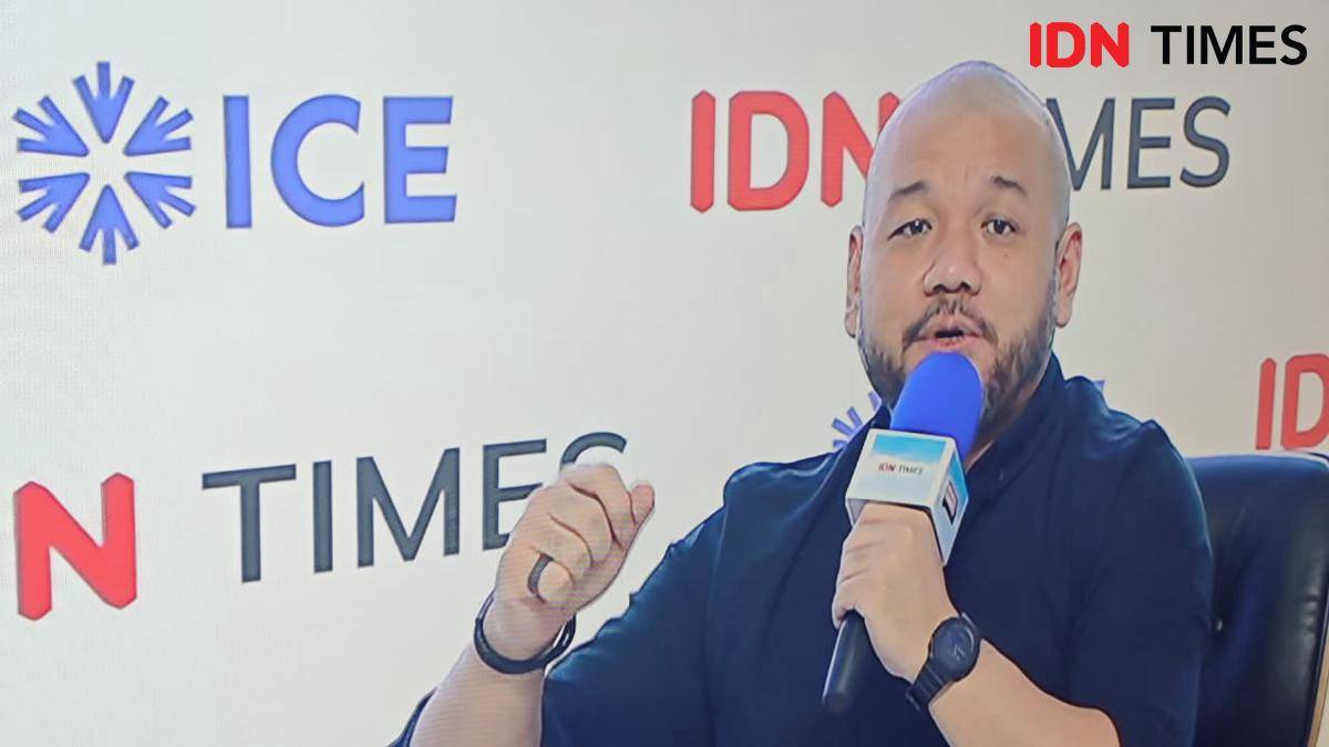 Philip Mulyana dalam Indonesia Summit 2025 di The Tribrata Dharmawangsa (28/8/2025). (IDN Times/Febriyanti Revitasari)