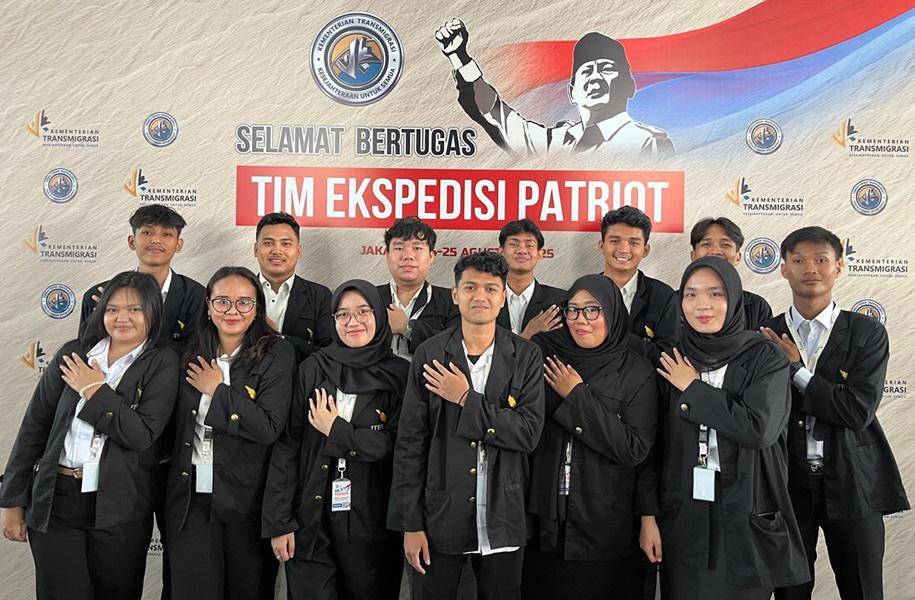 13 Mahasiswa Program Studi Perencanaan Wilayah dan Kota (PWK) Institut Teknologi Sumatera (Itera) Terpilih Mengikuti Ekspedisi Patriot yang Digagas Kementerian Transmigrasi dan Institut Teknologi Bandung (ITB)