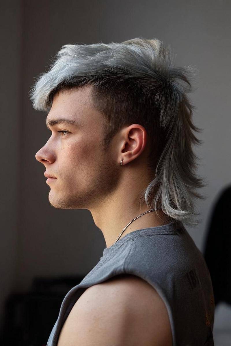 Top coloured mohawk