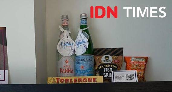 Potret snack di dalam hotel 