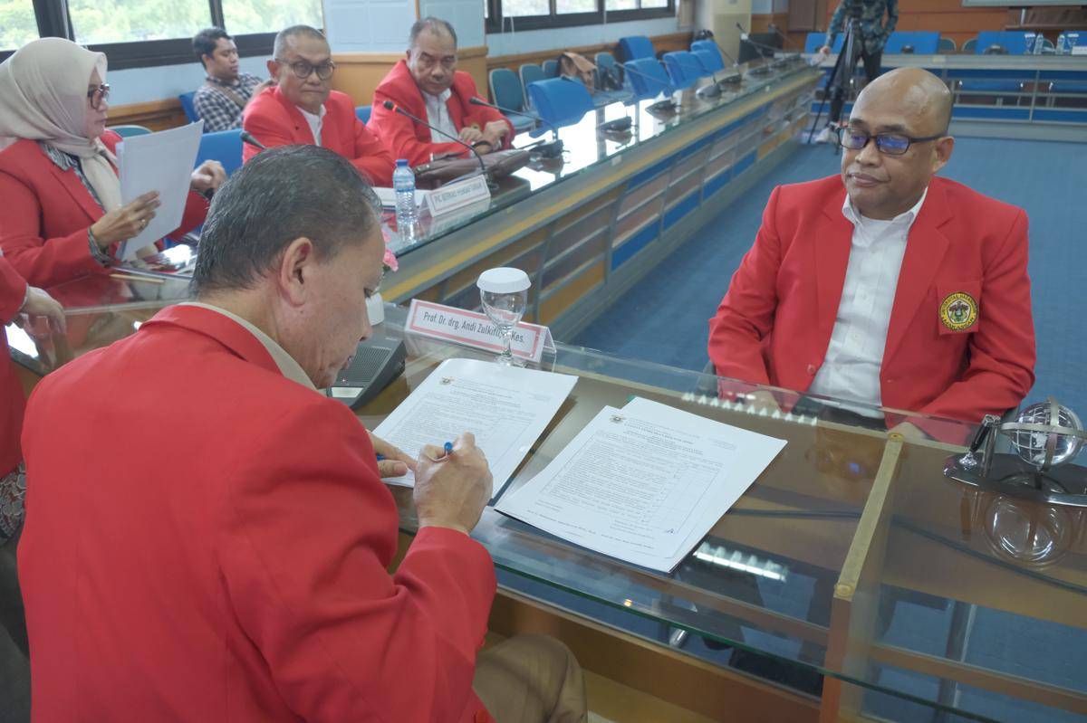 Muhammad Iqbal Djawad resmi mendaftarkan diri sebagai bakal calon Rektor Universitas Hasanuddin (Unhas) periode 2026–2030. (Dok. Istimewa)