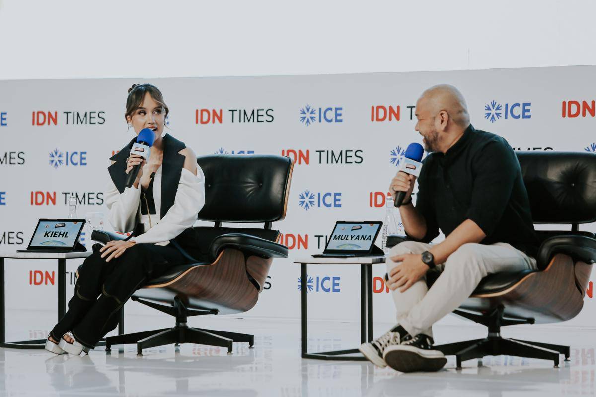 Cinta Laura di Indonesia Summit 2025 (dok. IDN Times/Herka Yanis)