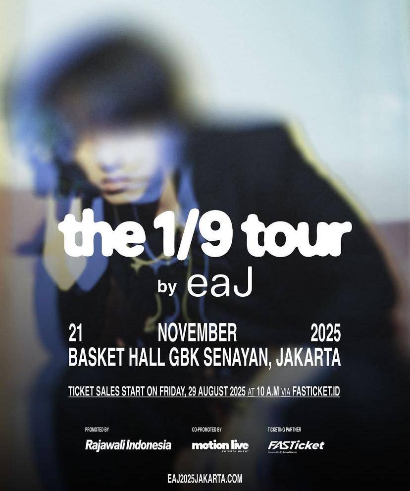 harga tiket konser eaJ “The 1/9 Tour” di Jakarta 2025