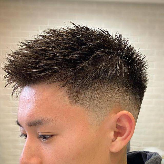 Rambut fohawk, model rambut pria Korea