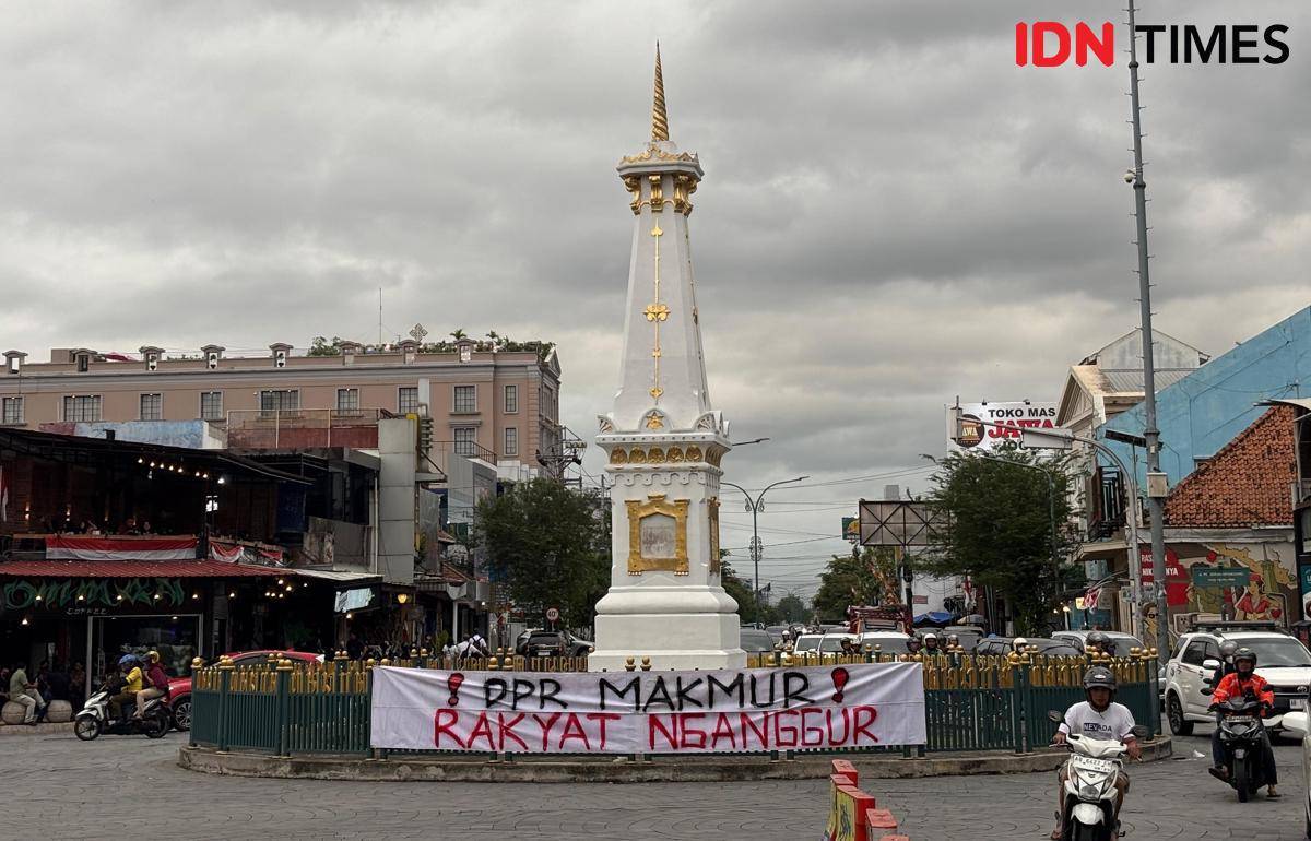 Aksi Kamisan Jogja, Kamis (28/8/2025).
