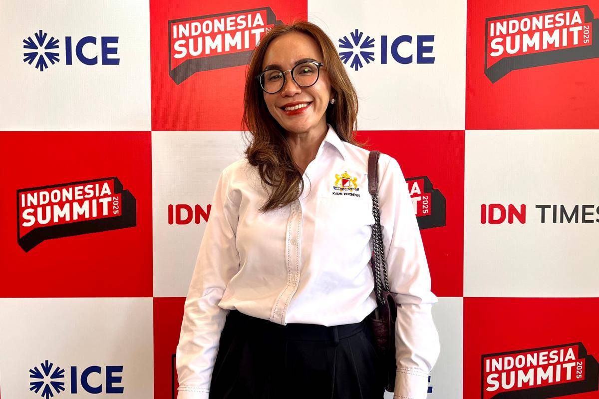 Ria Yusnita, Wakil Ketua Umum Kadin Indonesia Bidang Penyelenggara Acara (dok. IDN Times/Zahrotustianah)