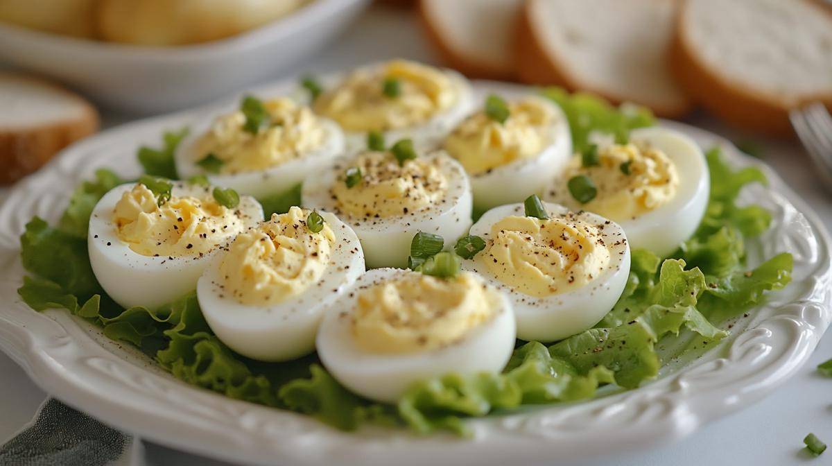 ilustrasi deviled eggs (vecteezy.com/Ahmad Juliyanto)