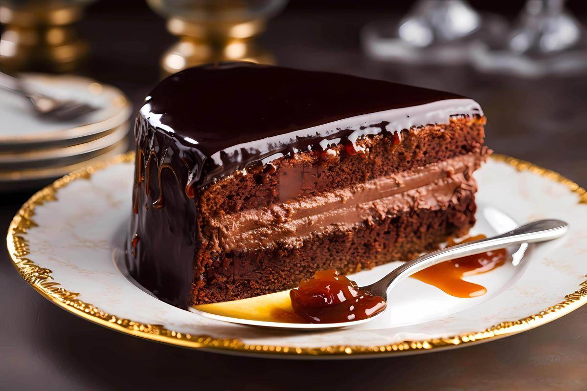 ilustrasi sacher torte (vecteezy.com/Russell Nielson)
