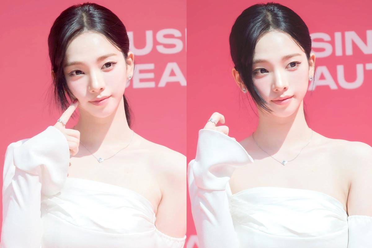 Potret Karina aespa di Event Musinsa Beauty