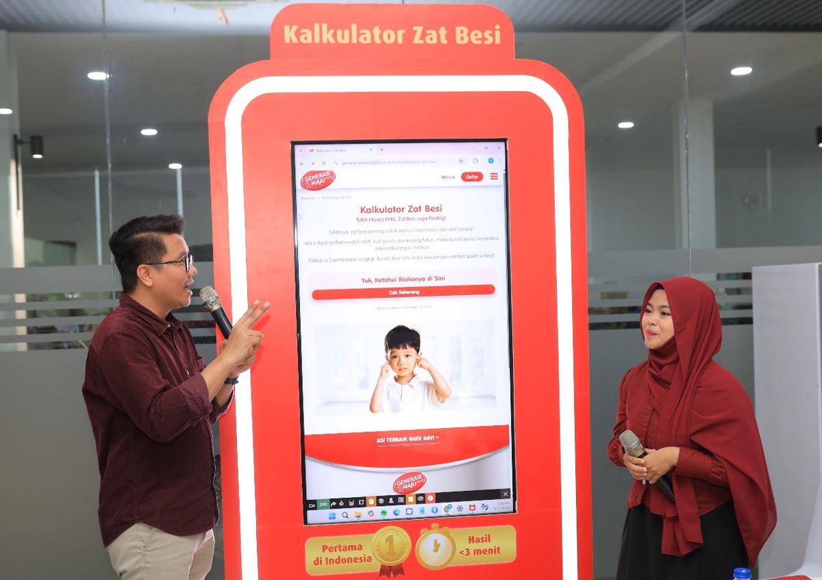 Kalkulator zat besi. (Dok. Istimewa)