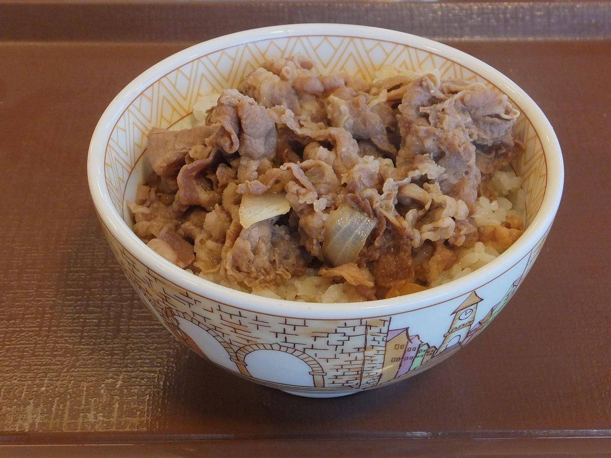 ilustrasi gyudon