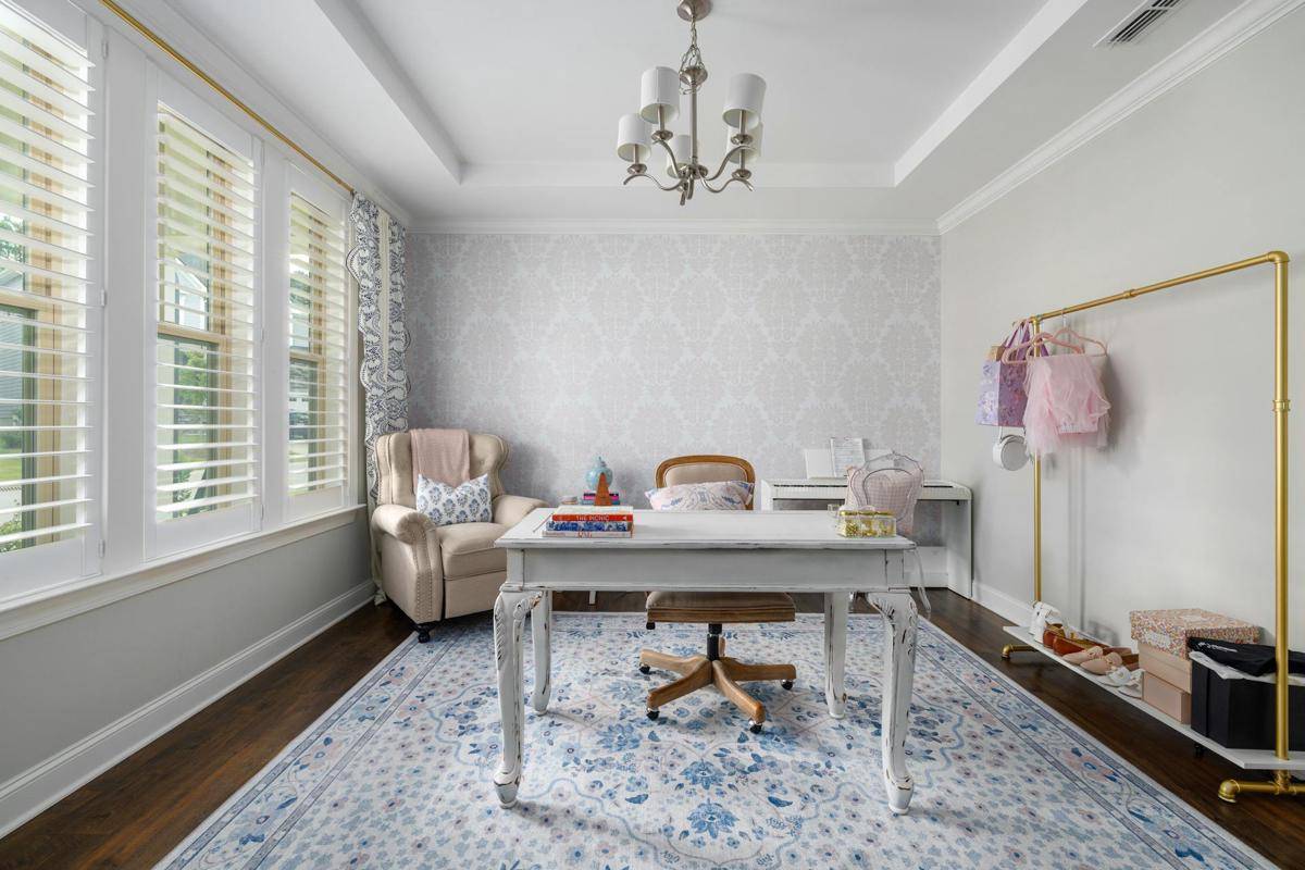 ilustrasi rumah bergaya shabby chic