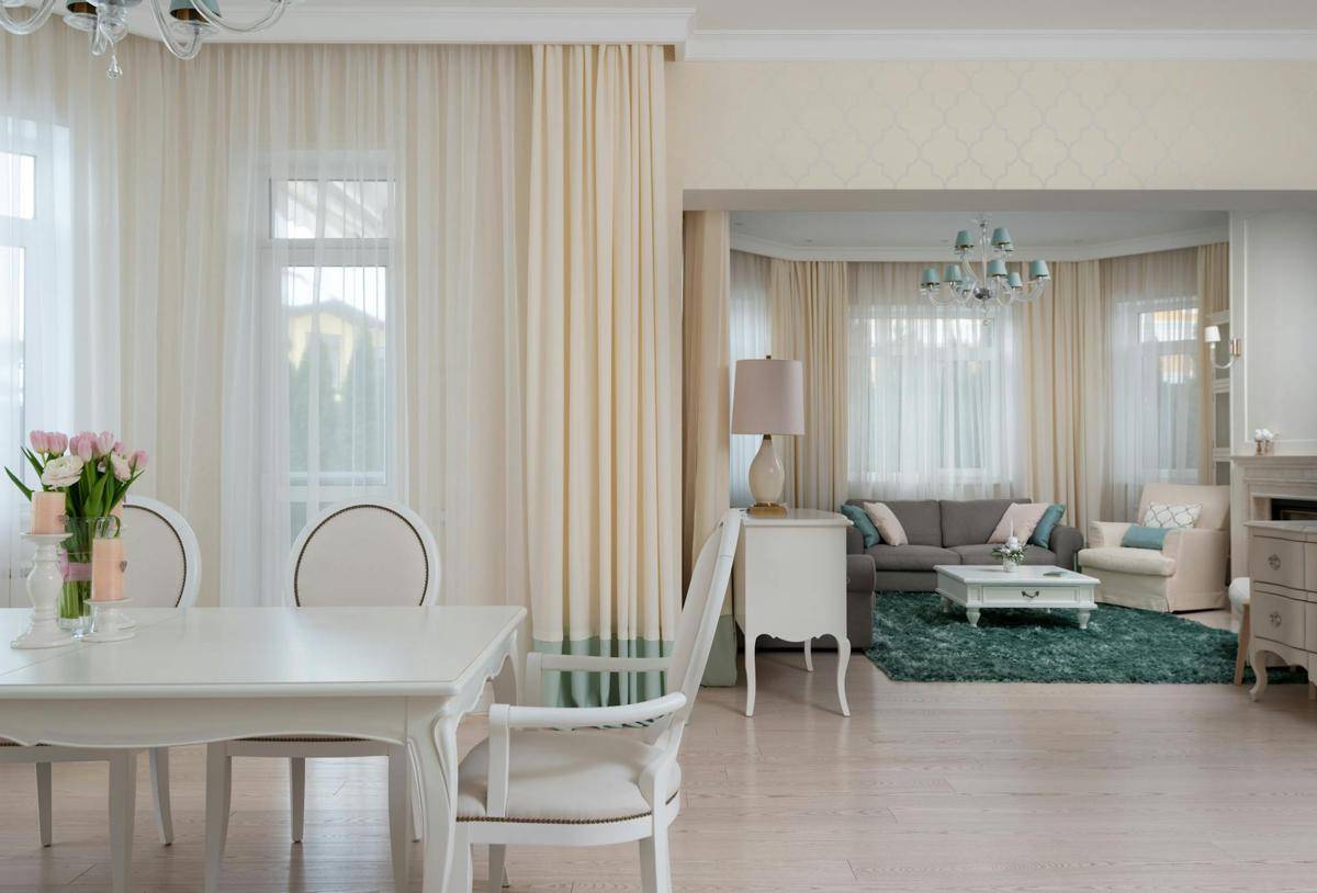 ilustrasi rumah bergaya shabby chic