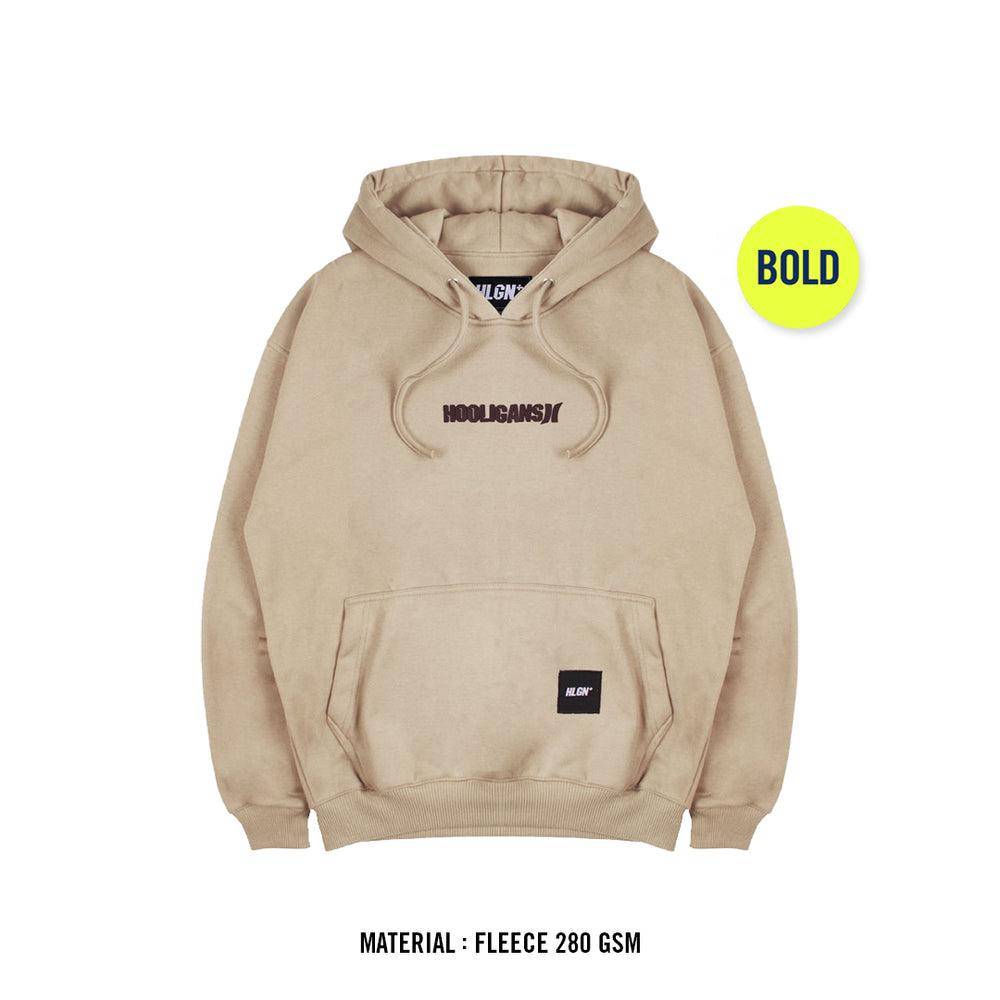 HOOLIGANS® Hoodie Bold Speziale Beige (hooligans.co.id)