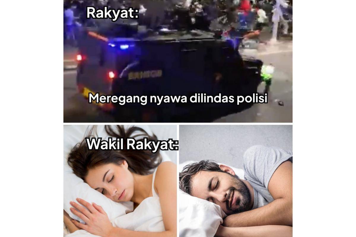 meme brutalnya aparat