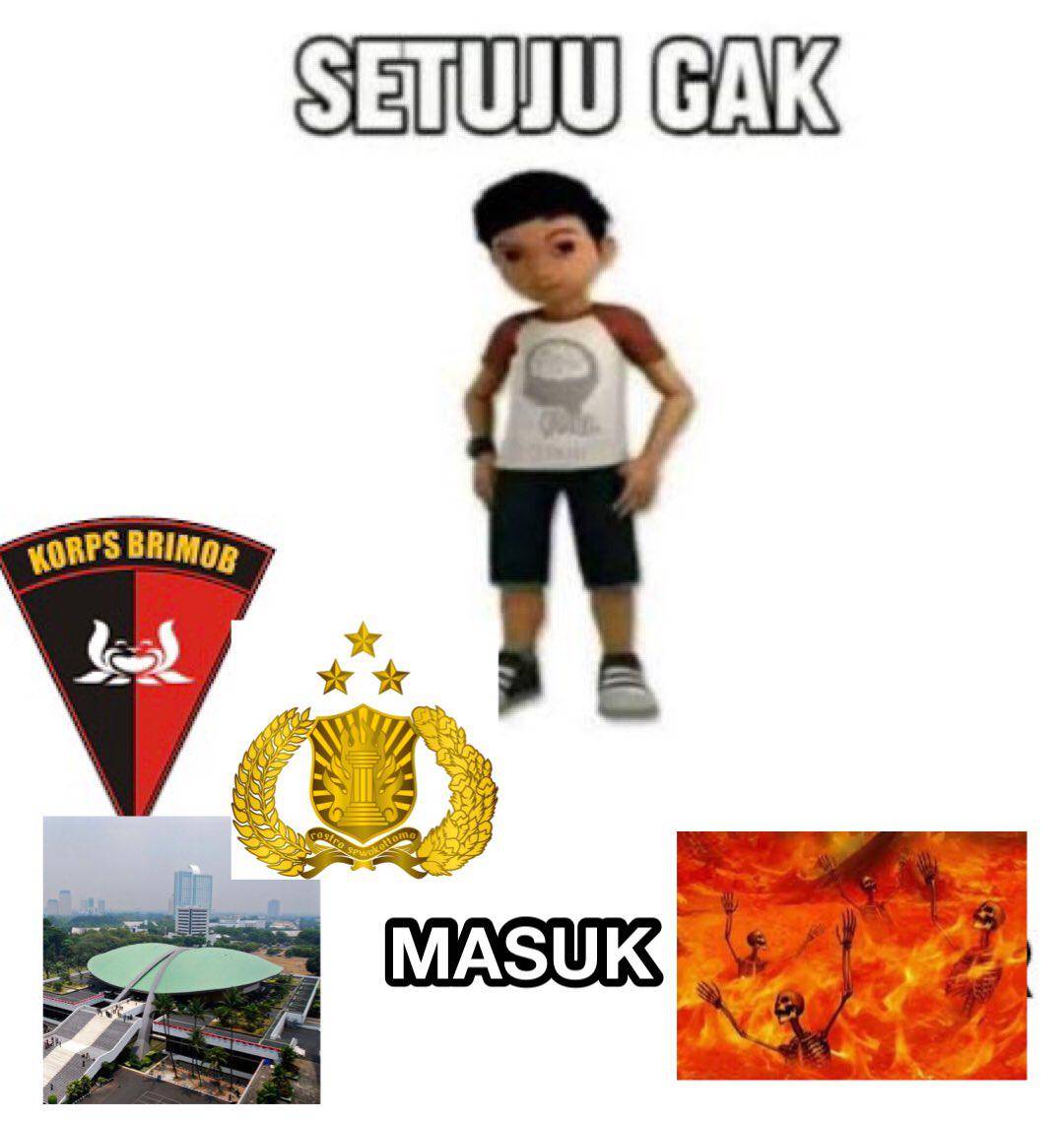 meme brutalnya aparat