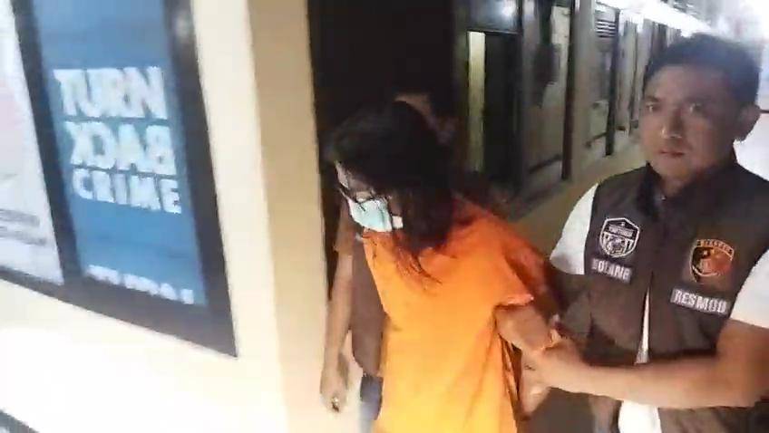 Andika Rangga Utama pelaku penusukan di angkringan Ngawi diamankan polisi. IDN Times/Riyanto.