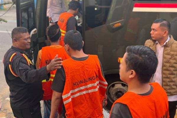 Proses pemindahan napi di Lapas Kediri. IDN Times/istimewa