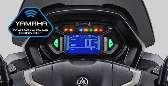 tampilan dashboard Yamaha NMAX (yamaha-motor.co.id)