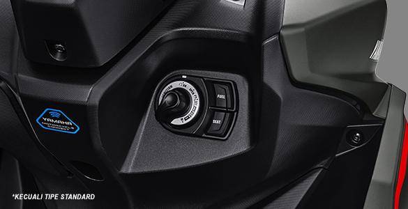 potret smartkey Yamaha Aerox (yamaha-motor.co.id)