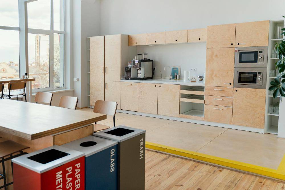 ilustrasi kabinet dapur