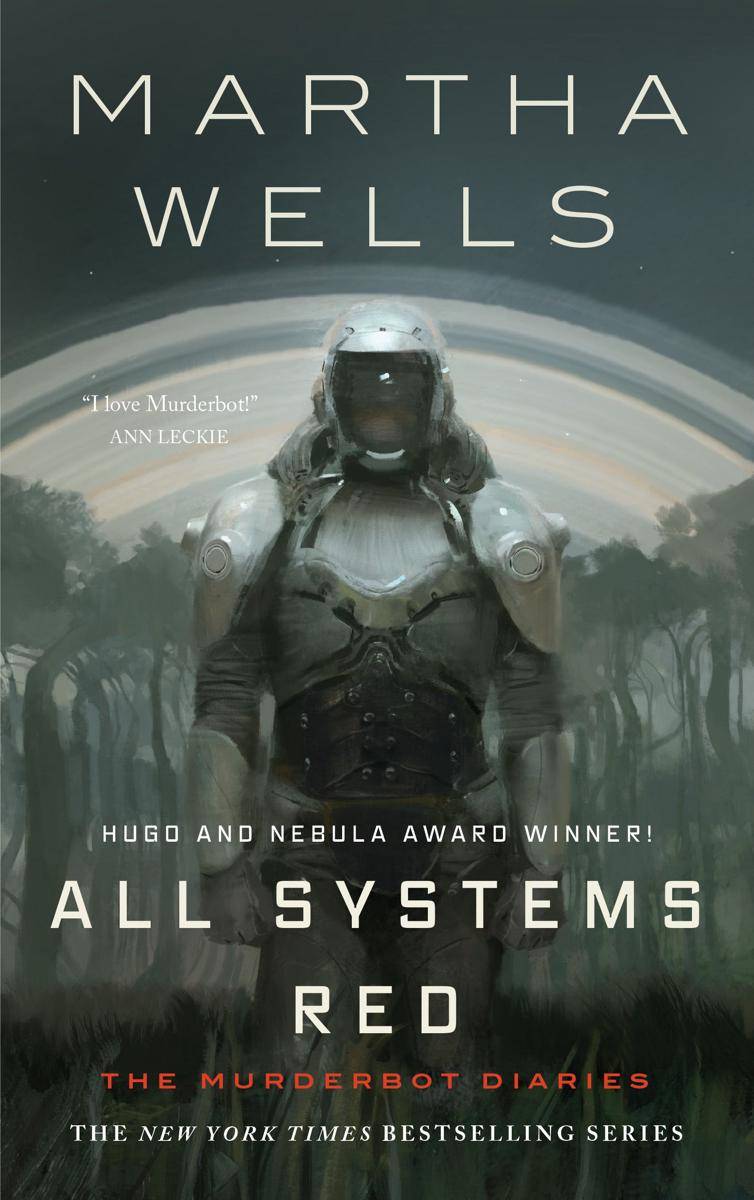 Sampul All Systems Red (goodreads.com)
