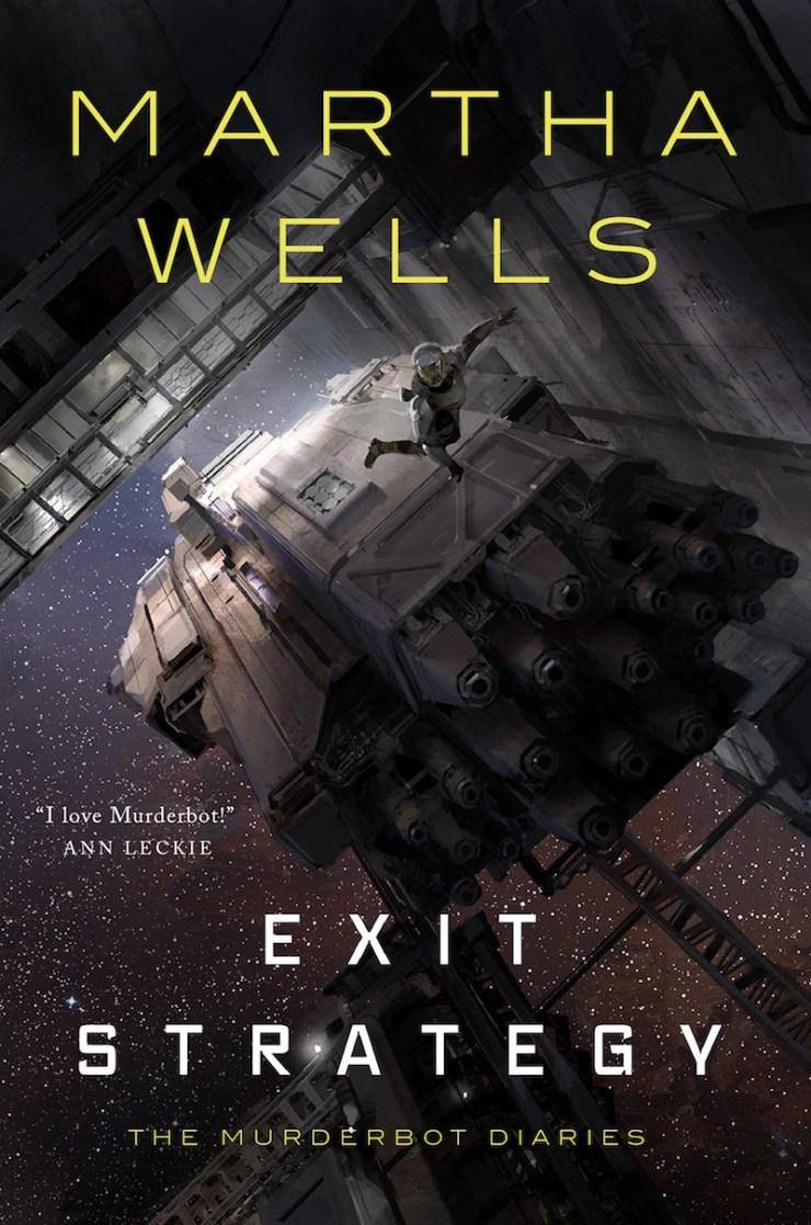 Sampul Exit Strategy (goodreads.com)