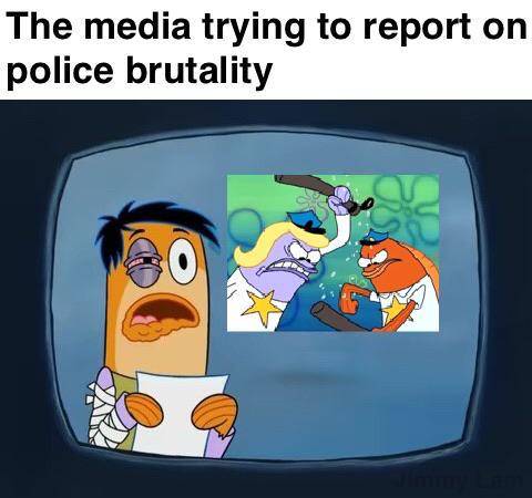 meme anime dan kartun tentang polisi