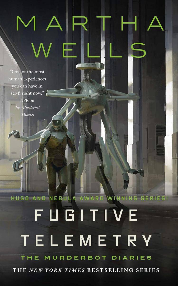 Sampul Fugitive Telemetry (goodreads.com)