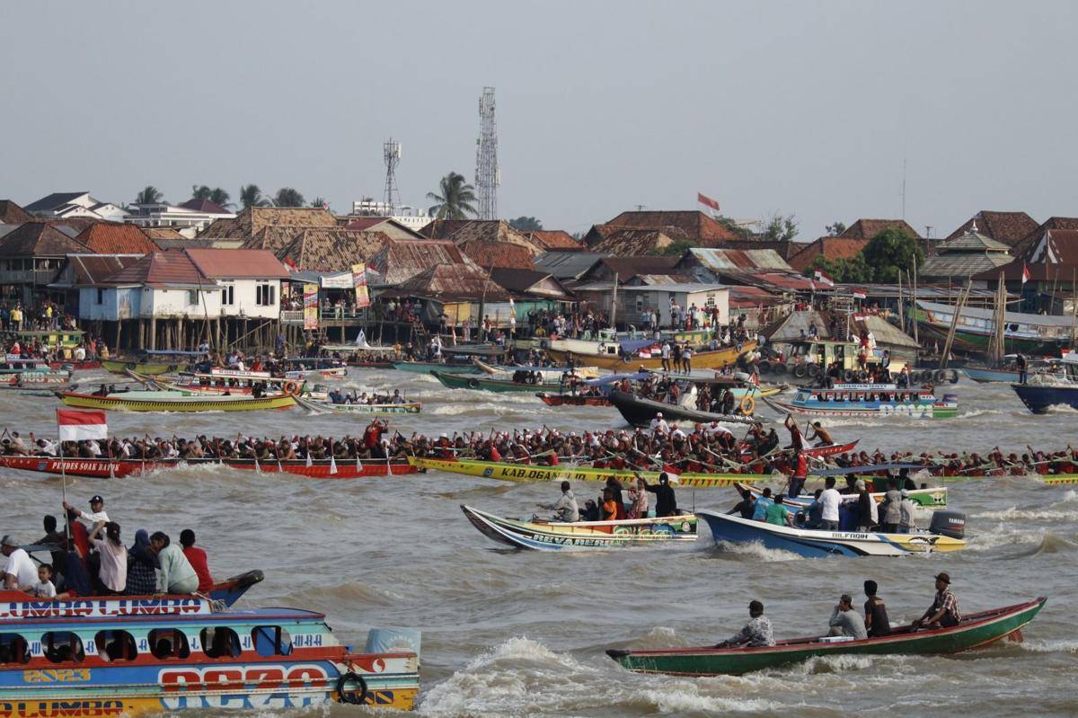 Lomba Perahu Bidar (google.com/Pemerintah Kota Palembang)