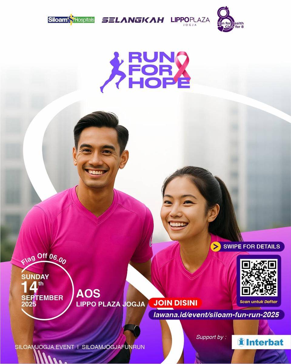 Run For Hope 2025 (instagram.com/siloamjogja.event)