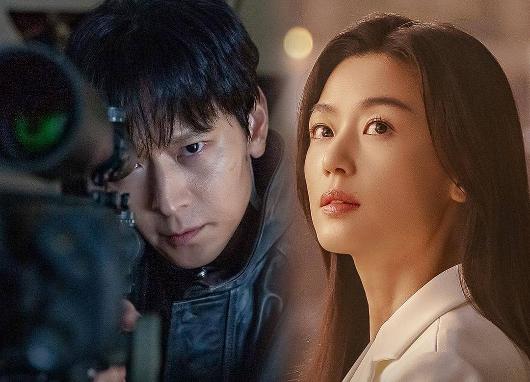 Kang Dong Won dan Jun Ji Hyun di drama Tempest