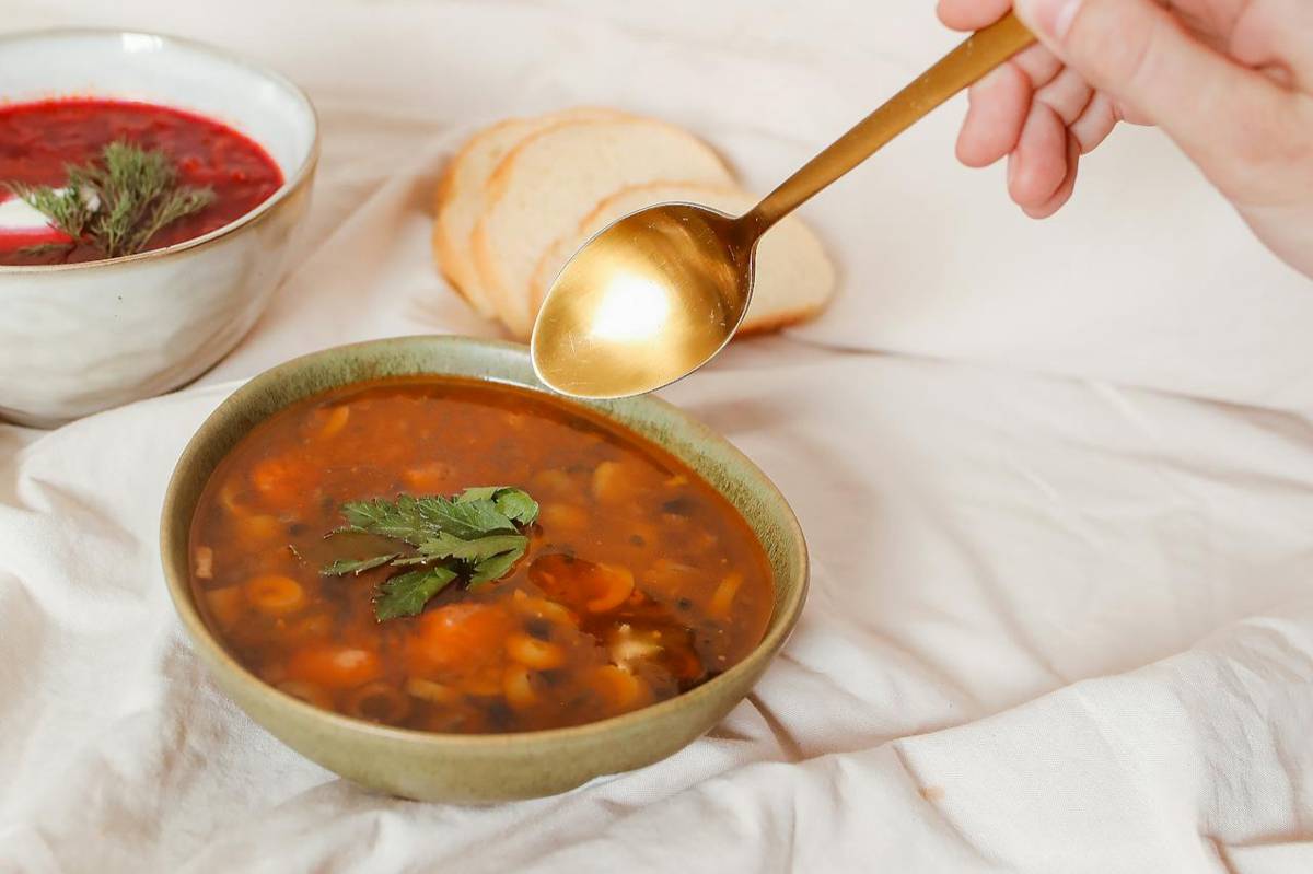 ilustrasi pasta fagioli