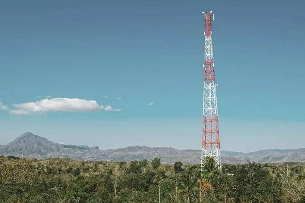 Gambar tower Telkomsel di wilayah 3T/Dok. Telkomsel
