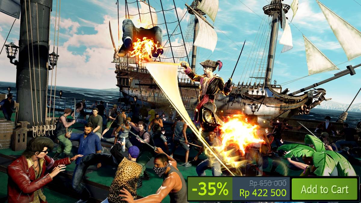 Like a Dragon: Pirate Yakuza in Hawaii