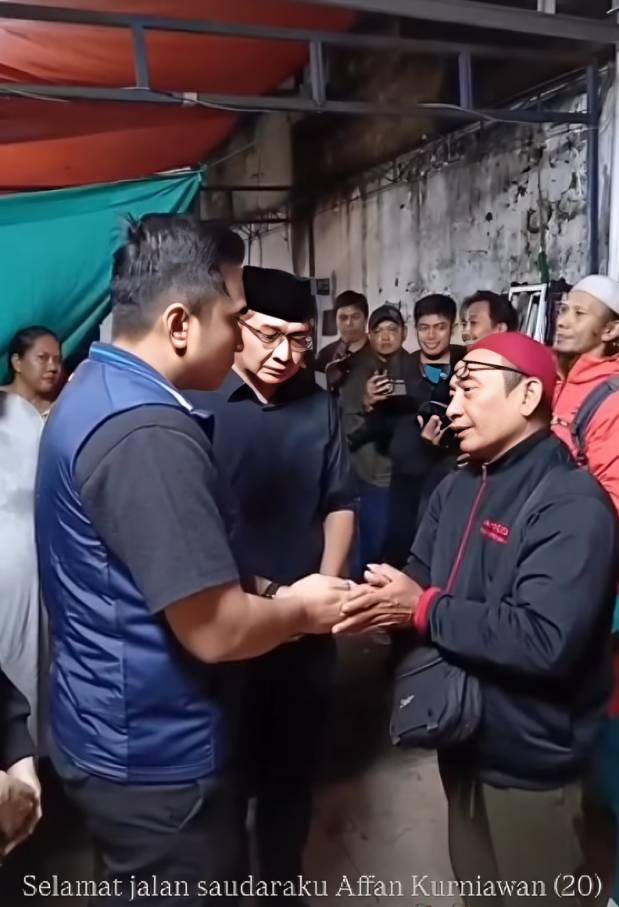 Lutfi Agizal kunjungi keluarga Affan Kurniawan