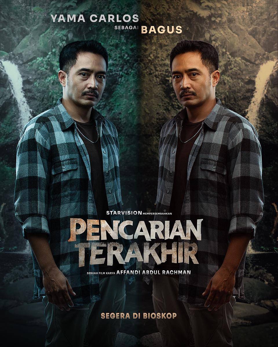 Poster karakter film Indonesia Pencarian Terakhir