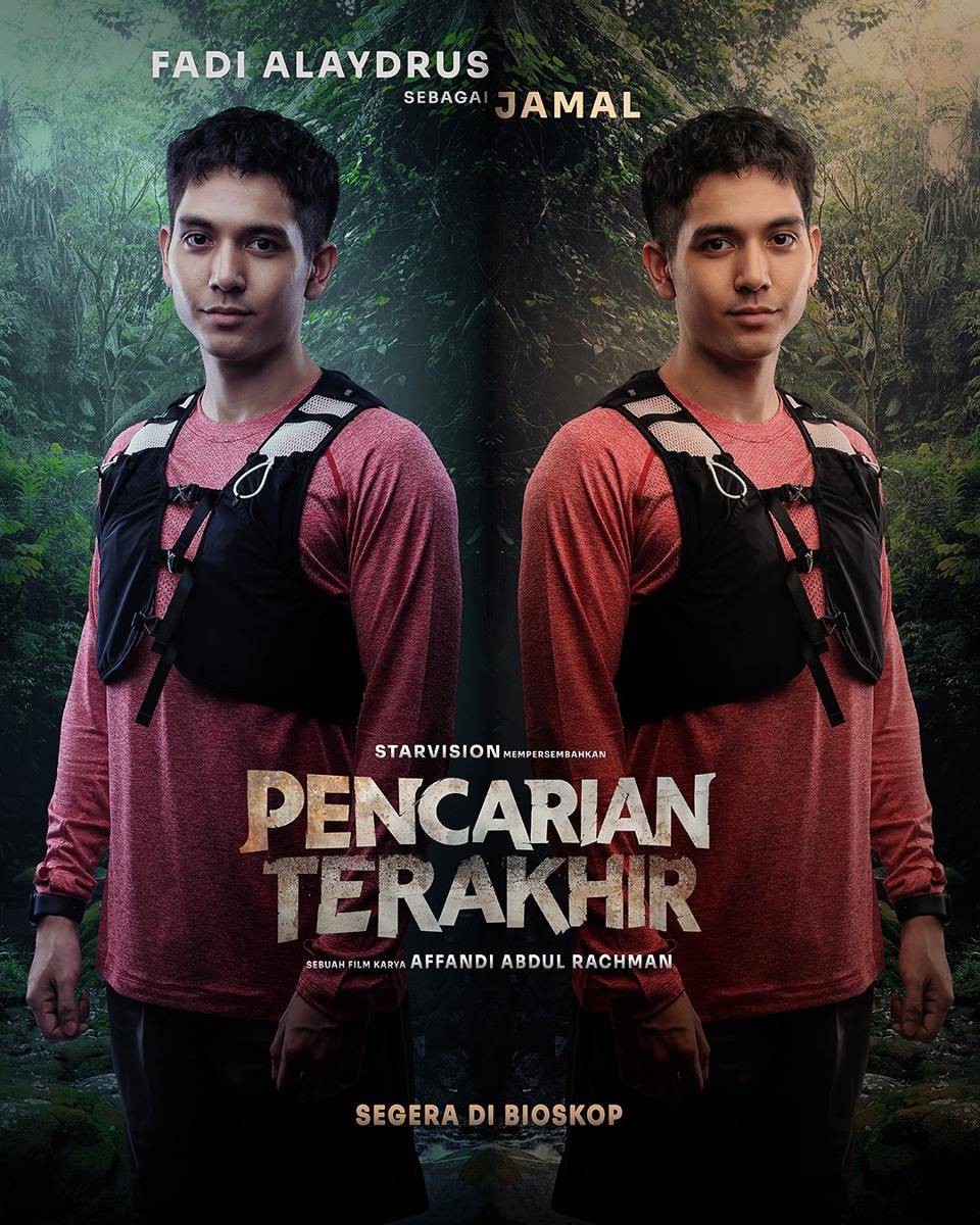 Poster karakter film Indonesia Pencarian Terakhir