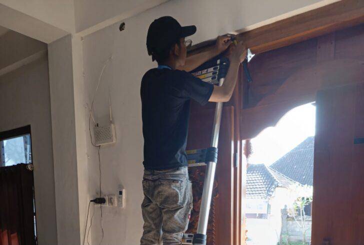 Pemasangan wifi gratis di Tabanan