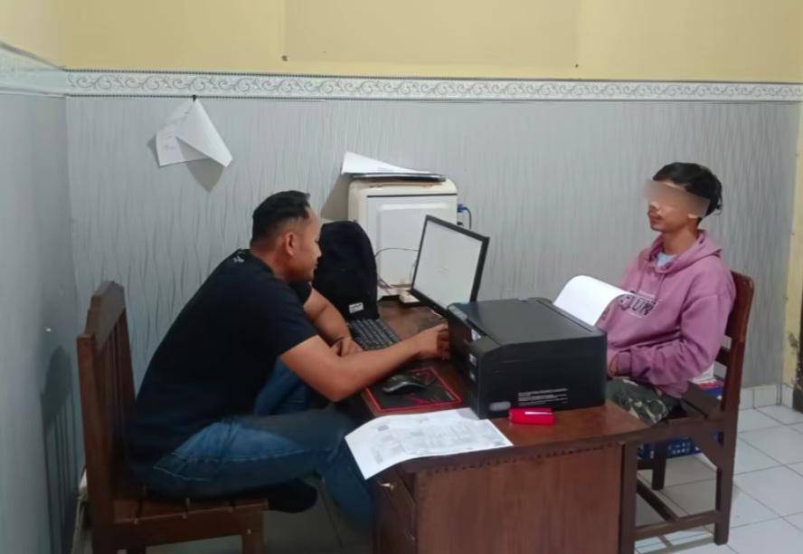  Pelaku penganiayaan terhadap anak di bawah umur di Karangasem. 